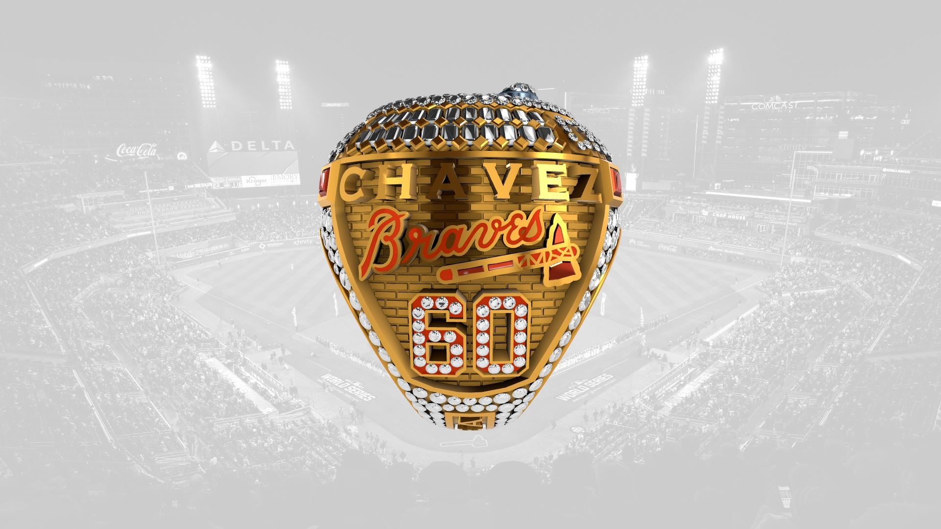 2021 Braves World Series Ring - Jesse Chavez